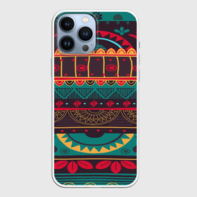 Чехол для iPhone 13 Pro Max с принтом Мексиканский орнамент в Санкт-Петербурге,  |  | geometry | mexico | pattern | symbol | world | геометрия | мексика | народный | орнамент | символы | узор | этника | этнический