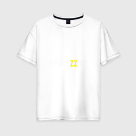 Женская футболка хлопок Oversize с принтом GeodeZZist в Санкт-Петербурге, 100% хлопок | свободный крой, круглый ворот, спущенный рукав, длина до линии бедер
 | гео | геодезичекая | геодезия | строительные | тахеометр