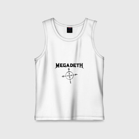 Детская майка хлопок с принтом Megadeth в Санкт-Петербурге,  |  | megadet | megadeth | группа | дирк вербурен | дэвид эллефсон | дэйв мастейн | кико лоурейро | мегадет | мегадетх | метал | рок | трэш | трэшметал | тяжелый | хард | хардрок | хеви | хевиметал