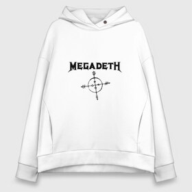 Женское худи Oversize хлопок с принтом Megadeth в Санкт-Петербурге, френч-терри — 70% хлопок, 30% полиэстер. Мягкий теплый начес внутри —100% хлопок | боковые карманы, эластичные манжеты и нижняя кромка, капюшон на магнитной кнопке | megadet | megadeth | группа | дирк вербурен | дэвид эллефсон | дэйв мастейн | кико лоурейро | мегадет | мегадетх | метал | рок | трэш | трэшметал | тяжелый | хард | хардрок | хеви | хевиметал