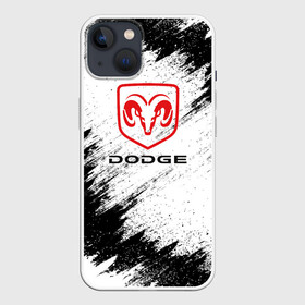 Чехол для iPhone 13 с принтом DODGE в Санкт-Петербурге,  |  | car | dodge |  auto | авто | додж | машина