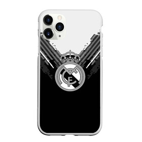 Чехол для iPhone 11 Pro Max матовый с принтом Real Madrid abstract original в Санкт-Петербурге, Силикон |  | football | soccer | реал мадрид