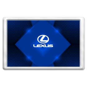 Магнит 45*70 с принтом Lexus SPORT в Санкт-Петербурге, Пластик | Размер: 78*52 мм; Размер печати: 70*45 | 
