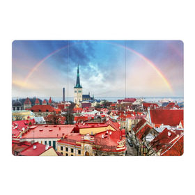 Магнитный плакат 3Х2 с принтом Таллин (Эстония) в Санкт-Петербурге, Полимерный материал с магнитным слоем | 6 деталей размером 9*9 см | estonia | tallin | город | европа | путешествие | таллин | туризм | эстония