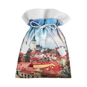 Подарочный 3D мешок с принтом Таллин (Эстония) в Санкт-Петербурге, 100% полиэстер | Размер: 29*39 см | Тематика изображения на принте: estonia | tallin | город | европа | путешествие | таллин | туризм | эстония