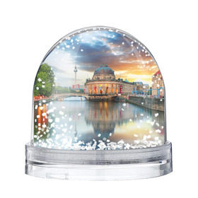Снежный шар с принтом Берлин (Германия) в Санкт-Петербурге, Пластик | Изображение внутри шара печатается на глянцевой фотобумаге с двух сторон | germany | берлин | германия | путешествие