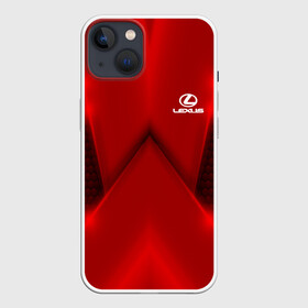 Чехол для iPhone 13 с принтом Lexus car sport RED в Санкт-Петербурге,  |  | auto | automobile | car | carbon | lexus | machine | motor | motor car | sport car | автомашина | бренд | легковой автомобиль | лексус | марка | спортивный автомобиль | тачка