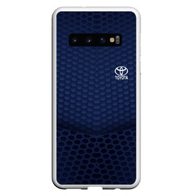 Чехол для Samsung Galaxy S10 с принтом Toyota SPORT MOTORS в Санкт-Петербурге, Силикон | Область печати: задняя сторона чехла, без боковых панелей | Тематика изображения на принте: auto | automobile | car | carbon | machine | motor | motor car | sport car | toyota | автомашина | бренд | легковой автомобиль | марка | спортивный автомобиль | тачка