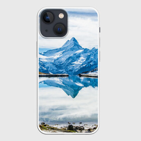 Чехол для iPhone 13 mini с принтом Альпы в Санкт-Петербурге,  |  | австрия | альпийские горы | альпийский хребет | альпы | германия | горное озеро | горные лыжи | европа | италия | лихтенштейн | пейзаж | природа | словения | сноуборд | франция | швейцария