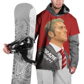 Накидка на куртку 3D с принтом Тренер в Санкт-Петербурге, 100% полиэстер |  | fcsm | football | sp | мясные | футбольный клуб