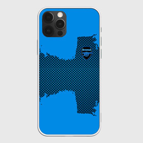 Чехол для iPhone 12 Pro Max с принтом ARSENAL SPORT BLUE в Санкт-Петербурге, Силикон |  | football | soccer | арсенал