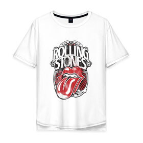 Мужская футболка хлопок Oversize с принтом The Rolling Stones в Санкт-Петербурге, 100% хлопок | свободный крой, круглый ворот, “спинка” длиннее передней части | the rolling stones | бродяги | вольные странники | группа | катящиеся камни | кит ричардс | мик джаггер | рок | рок н ролл | ролинг | роллинг | рон вуд | стоун | стоунз | стоунс | чарли уоттс