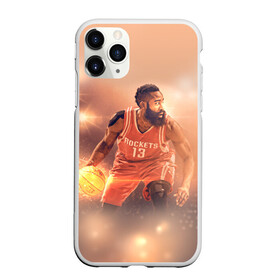 Чехол для iPhone 11 Pro Max матовый с принтом NBA Stars в Санкт-Петербурге, Силикон |  | Тематика изображения на принте: hurden | nba | rockets | баскетбол | нба | харден | хьюстон рокетс