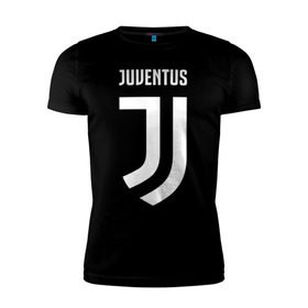 Мужская футболка премиум с принтом Juventus FC в Санкт-Петербурге, 92% хлопок, 8% лайкра | приталенный силуэт, круглый вырез ворота, длина до линии бедра, короткий рукав | football | juventus | soccer | италия | турин | футбольный | ювентус