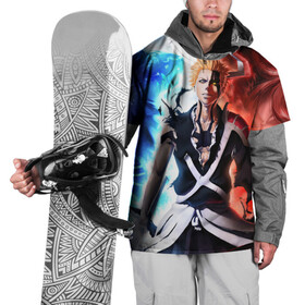 Накидка на куртку 3D с принтом Bleach в Санкт-Петербурге, 100% полиэстер |  | Тематика изображения на принте: anime | bleach | ichigo kurosaki | блич