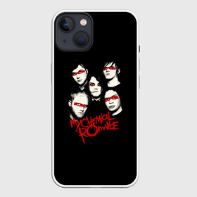 Чехол для iPhone 13 с принтом Группа My Chemical Romance в Санкт-Петербурге,  |  | gerard way | mcr | my chemical romance | альтернативный | группа | джерард уэй | май кемикал романс | мкр | мой химический роман | мхр | мцр | панк | поп | поппанк | рок | рэй торо