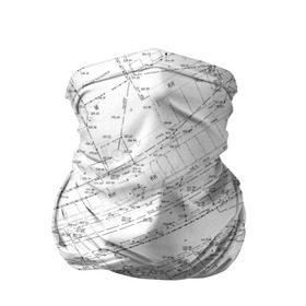 Бандана-труба 3D с принтом Топография_01 в Санкт-Петербурге, 100% полиэстер, ткань с особыми свойствами — Activecool | плотность 150‒180 г/м2; хорошо тянется, но сохраняет форму | survey | геодезист | геодезия | топография