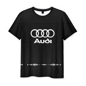 Мужская футболка 3D с принтом Audi sport auto abstract в Санкт-Петербурге, 100% полиэфир | прямой крой, круглый вырез горловины, длина до линии бедер | audi | auto | automobile | car | carbon | machine | motor | motor car | sport car | автомашина | ауди | бренд | легковой автомобиль | марка | спортивный автомобиль | тачка