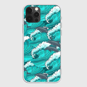 Чехол для iPhone 12 Pro Max с принтом Дельфины в Санкт-Петербурге, Силикон |  | dolphins | fish | ocean | pattern | sea | summer | waves | волны | дельфины | лето | море | океан | паттерн | рыбы