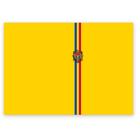 Поздравительная открытка с принтом Молдавия, лента с гербом в Санкт-Петербурге, 100% бумага | плотность бумаги 280 г/м2, матовая, на обратной стороне линовка и место для марки
 | md | mda | moldova | азия | герб | государство | знак | кишинёв | молдаване | молдавия | молдавский | молдова | надпись | патриот | полосы | республика | символ | снг | страна | флаг | флага | цвета