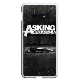Чехол для Samsung S10E с принтом Asking Alexandria в Санкт-Петербурге, Силикон | Область печати: задняя сторона чехла, без боковых панелей | Тематика изображения на принте: 