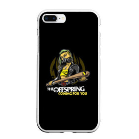 Чехол для iPhone 7Plus/8 Plus матовый с принтом The Offspring coming for you в Санкт-Петербурге, Силикон | Область печати: задняя сторона чехла, без боковых панелей | the offspring | офспринг | оффспринг | рок