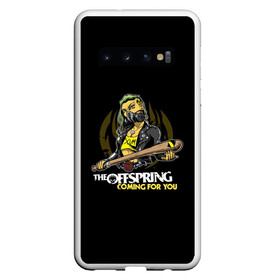 Чехол для Samsung Galaxy S10 с принтом The Offspring coming for you в Санкт-Петербурге, Силикон | Область печати: задняя сторона чехла, без боковых панелей | Тематика изображения на принте: the offspring | офспринг | оффспринг | рок