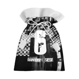 Подарочный 3D мешок с принтом Rainbow six Siege в Санкт-Петербурге, 100% полиэстер | Размер: 29*39 см | Тематика изображения на принте: 