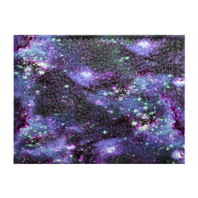Обложка для студенческого билета с принтом Sky nebula в Санкт-Петербурге, натуральная кожа | Размер: 11*8 см; Печать на всей внешней стороне | abstraction | cosmos | nebula | space | star | universe | абстракция | вселенная | звезды | космос | мир | планеты