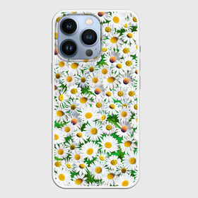 Чехол для iPhone 13 Pro с принтом Ромашки в Санкт-Петербурге,  |  | chamomile | daisies | flowers | nature | природа | растения | ромашки | текстура | цветы