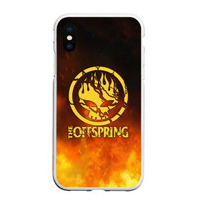 Чехол для iPhone XS Max матовый с принтом The Offspring в Санкт-Петербурге, Силикон | Область печати: задняя сторона чехла, без боковых панелей | the offspring | офспринг | оффспринг | рок