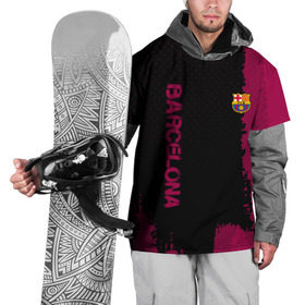 Накидка на куртку 3D с принтом Barcelona sport в Санкт-Петербурге, 100% полиэстер |  | Тематика изображения на принте: football | soccer | барселона