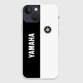 Чехол для iPhone 13 mini с принтом Yamaha в Санкт-Петербурге,  |  | corporation | sport | yamaha | авто | автомобиль | викинг | джог | знак | лого | машина | мотоцикл | пианино | р1 | р6 | седан | символ | синтезатор | скутер | спорт | тачка | хэтчбек | эмблема | ямаха