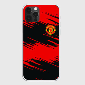 Чехол для iPhone 12 Pro Max с принтом Manchester United в Санкт-Петербурге, Силикон |  | Тематика изображения на принте: football | futbol | manchester | mu | sport | манчестер | мю | спорт | футбол | юнайтед