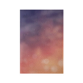 Обложка для паспорта матовая кожа с принтом Абстракция Градиент Текстура в Санкт-Петербурге, натуральная матовая кожа | размер 19,3 х 13,7 см; прозрачные пластиковые крепления | gradient | sky | небо