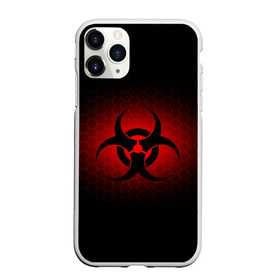 Чехол для iPhone 11 Pro матовый с принтом Биологическая Опасность в Санкт-Петербурге, Силикон |  | биологическая  | опасность