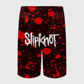 Детские спортивные шорты 3D с принтом Slipknot в Санкт-Петербурге,  100% полиэстер
 | пояс оформлен широкой мягкой резинкой, ткань тянется
 | punk | rock | альтернативный хип хоп | группа | инди поп | музыка | музыкальное произведение | ноты | панк | регги | рок | синти поп