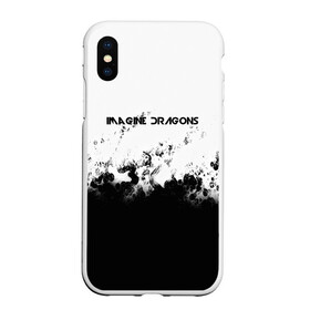 Чехол для iPhone XS Max матовый с принтом IMAGINE DRAGONS в Санкт-Петербурге, Силикон | Область печати: задняя сторона чехла, без боковых панелей | imagine dragons | punk | rock | альтернативный хип хоп | группа | инди поп | музыка | музыкальное произведение | ноты | панк | регги | рок | синти поп