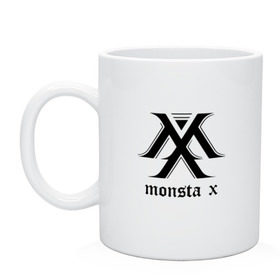 Кружка с принтом MONSTA X_4 в Санкт-Петербурге, керамика | объем — 330 мл, диаметр — 80 мм. Принт наносится на бока кружки, можно сделать два разных изображения | Тематика изображения на принте: monsta x | монст х