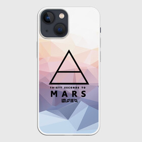 Чехол для iPhone 13 mini с принтом 30 Seconds to Mars в Санкт-Петербурге,  |  | 30 seconds to mars | punk | rock | альтернативный хип хоп | группа | инди поп | музыка | музыкальное произведение | ноты | панк | регги | рок | синти поп