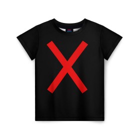 Детская футболка 3D с принтом MONSTA X_7 в Санкт-Петербурге, 100% гипоаллергенный полиэфир | прямой крой, круглый вырез горловины, длина до линии бедер, чуть спущенное плечо, ткань немного тянется | Тематика изображения на принте: monsta x | монст х