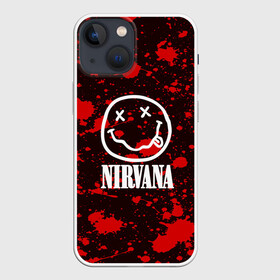 Чехол для iPhone 13 mini с принтом NIRVANA в Санкт-Петербурге,  |  | nirvana | punk | rock | альтернативный хип хоп | группа | инди поп | музыка | музыкальное произведение | ноты | панк | регги | рок | синти поп