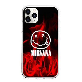 Чехол для iPhone 11 Pro Max матовый с принтом NIRVANA в Санкт-Петербурге, Силикон |  | nirvana | punk | rock | альтернативный хип хоп | группа | инди поп | музыка | музыкальное произведение | ноты | панк | регги | рок | синти поп