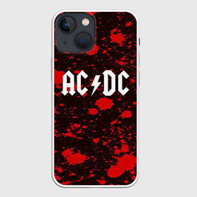 Чехол для iPhone 13 mini с принтом AC DC в Санкт-Петербурге,  |  | ac dc | punk | rock | альтернативный хип хоп | группа | инди поп | музыка | музыкальное произведение | ноты | панк | регги | рок | синти поп