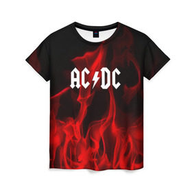Женская футболка 3D с принтом AC DC в Санкт-Петербурге, 100% полиэфир ( синтетическое хлопкоподобное полотно) | прямой крой, круглый вырез горловины, длина до линии бедер | ac dc | punk | rock | альтернативный хип хоп | группа | инди поп | музыка | музыкальное произведение | ноты | панк | регги | рок | синти поп