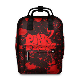 Женский рюкзак 3D с принтом Pink Floyd в Санкт-Петербурге, 100% полиэстер | лямки с регулируемой длиной, сверху ручки, чтобы рюкзак нести как сумку. Основное отделение закрывается на молнию, как и внешний карман. Внутри два дополнительных кармана, один из которых закрывается на молнию. По бокам два дополнительных кармашка, куда поместится маленькая бутылочка
 | pink floyd | punk | rock | альтернативный хип хоп | группа | инди поп | музыка | музыкальное произведение | ноты | панк | регги | рок | синти поп