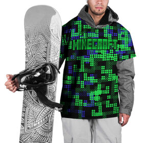 Накидка на куртку 3D с принтом Minecraft в Санкт-Петербурге, 100% полиэстер |  | minecraft | miner | игра | инди | компьютерная | майнкрафт | мир | открытый | шахта | яркие