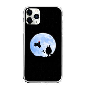 Чехол для iPhone 11 Pro Max матовый с принтом Totoro and the moon в Санкт-Петербурге, Силикон |  | Тематика изображения на принте: anime | moon | myneighbortotoro | night | stars | totoro | аниме | звезды | канта | кодомо | котобус | кусакабэ | луна | мэй | ночь | сусуватари | тацуо | тоторо | хаяомиядзаки | ясуко