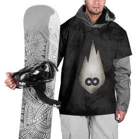 Накидка на куртку 3D с принтом Thousand Foot Krutch в Санкт-Петербурге, 100% полиэстер |  | tfk | thousand foot krutch