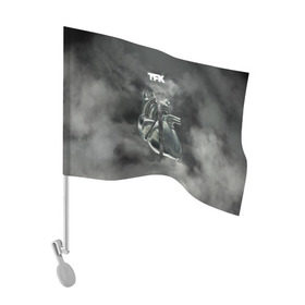 Флаг для автомобиля с принтом TFK Incomplete в Санкт-Петербурге, 100% полиэстер | Размер: 30*21 см | tfk | thousand foot krutch